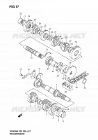 TRANSMISSION pour Suzuki GS-E 500 2005