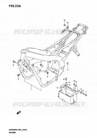 CADRE (MODELE K4/K5/K6) pour Suzuki GS-F 500 2005