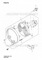 PHARE (GS500K4/K5/K6 P24) pour Suzuki GS-F 500 2005
