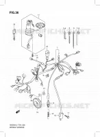 FAISCEAU ELECTRIQUE (GS500FH ) pour Suzuki GS-E 500 2011