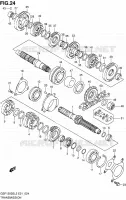 TRANSMISSION pour Suzuki BANDIT 1250 2012
