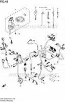 FAISCEAU ELECTRIQUE (GSF1250SL1 E21) pour Suzuki BANDIT 1250 2011