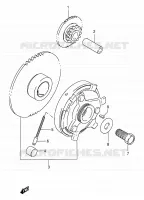ROUE LIBRE DE DEMARREUR pour Suzuki BANDIT 400 1997