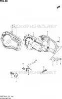 COMPTEUR (GSR750AL3 E24) pour Suzuki GSR 750 2013