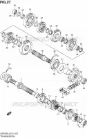 TRANSMISSION pour Suzuki GSR 750 2012