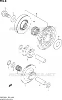 ROUE LIBRE DE DEMARREUR pour Suzuki GSR 750 2013