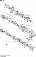 TRANSMISSION pour Suzuki GSX-R 1000 2012