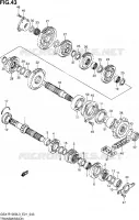 TRANSMISSION pour Suzuki GSX-R 1000 2013
