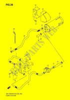 SYSTEME DE RECYCLAGE DES VAPEURS DE CARBURANT (E33) pour Suzuki GSX-R 600 2007