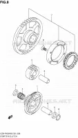 ROUE LIBRE DE DEMARREUR pour Suzuki GSX-R 600 2009