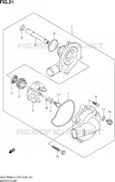 POMPE A EAU pour Suzuki GSX-R 600 2013