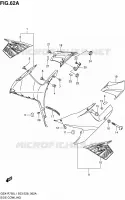 FLANCS DE CARENAGES (6UX) pour Suzuki GSX-R 750 2011