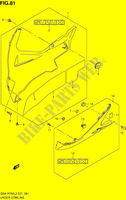 CARENAGES INFERIEUR (FLANCS) (GSX R750UFL2 E21) pour Suzuki GSX-R 750 2012