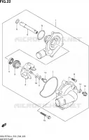 POMPE A EAU pour Suzuki GSX-R 750 2014