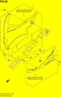 CARENAGES INFERIEUR (FLANCS) (GSX R750L2 E24) pour Suzuki GSX-R 750 2012
