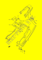 CARENAGES ARRIERE (MODELE M/N/P) pour Suzuki GSX-F 1100 1991