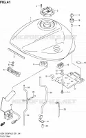 RESERVOIR D'ESSENCE (GSX1250FAL2 E21) pour Suzuki GSX-F 1250 2015