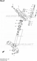 COLONNE DE DIRECTION pour Suzuki GSX-F 1250 2012