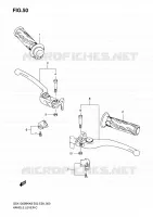ENSEMBLE LEVIERS   POIGNEES pour Suzuki B-KING 1300 2009