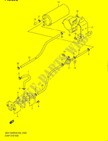 SYSTÈME DE RECYCLAGE VAPEURS CARBURANT (E14) pour Suzuki HAYABUSA 1300 2010