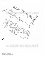 SYSTÈME D'INJECTION (GSX650FL1 E03) pour Suzuki GSX-F 650 2011