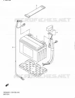 BATTERIE (GSX650FAL1 E33) pour Suzuki GSX-F 650 2011