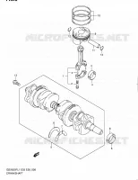 VILEBREQUIN pour Suzuki GSX-F 650 2011