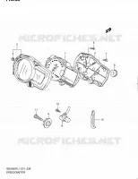 COMPTEUR (GSX650FL1 E21) pour Suzuki GSX-F 650 2011