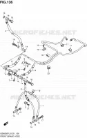 DURITE DE FREIN AVANT (GSX650FUAL2 E21) pour Suzuki GSX-F 650 2012
