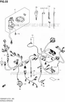 FAISCEAU ELECTRIQUE (GSX650FUL2 E24) pour Suzuki GSX-F 650 2012