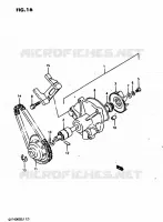 POMPE A EAU pour Suzuki CAVALCADE 1400 1987