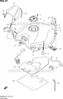 RESERVOIR D'ESSENCE pour Suzuki INAZUMA 250 2013