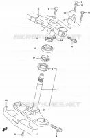 COLONNE DE DIRECTION pour Suzuki MARAUDER 250 2002