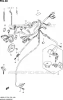 FAISCEAU ELECTRIQUE (LS650L3 E03) pour Suzuki SAVAGE 650 2013