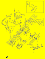 SYSTÈME DE RECYCLAGE GAZ D'ECHAPPEMENT (MODELE S/V E18) pour Suzuki RF 600 1995