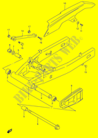 BRAS OSCILLANT ARRIERE (MODELE T/V) pour Suzuki RF 600 1997