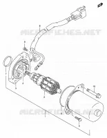 DEMARREUR pour Suzuki RG 125 1994