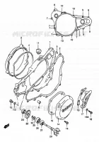 CARTER POMPE A EAU pour Suzuki RM 250 2000