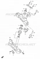 COLONNE DE DIRECTION pour Suzuki RMX 250 1998