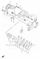 ETRIER DE FREIN ARRIERE pour Suzuki RMX 250 1999