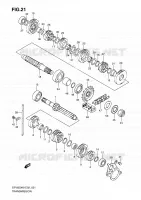 TRANSMISSION pour Suzuki GLADIUS 650 2009