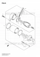 DEMARREUR (SFV650K9) pour Suzuki GLADIUS 650 2009