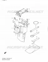 BAC A BATTERIE   OUTILS (SFV650L1 E33) pour Suzuki GLADIUS 650 2011