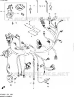 FAISCEAU ELECTRIQUE (SFV650L1 E24) pour Suzuki GLADIUS 650 2011