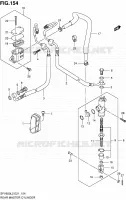 MAITRE CYLINDRE ARRIERE (SFV650AL2 E21) pour Suzuki GLADIUS 650 2012