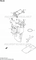 BAC A BATTERIE   OUTILS (SFV650L2 E28) pour Suzuki GLADIUS 650 2012
