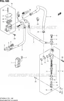MAITRE CYLINDRE ARRIERE (SFV650AL3 E21) pour Suzuki GLADIUS 650 2016