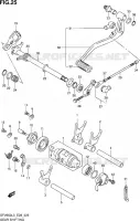 ENSEMBLE SELECTEUR DE VITESSES pour Suzuki GLADIUS 650 2013