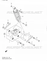 BIELLETTE D'AMORTISSEUR pour Suzuki GLADIUS 650 2011