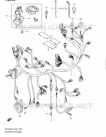 FAISCEAU ELECTRIQUE (SFV650L1 E24) pour Suzuki GLADIUS 650 2011
